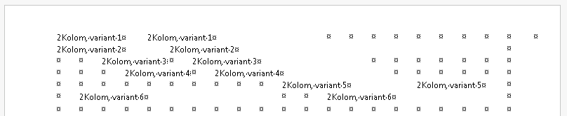 Voorbeeld 2Kolom