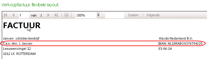 Afdrukvoorbeeld