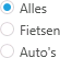 Filteropties Alles, Fietsen, Auto's