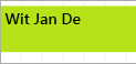 Voertuig bezet met resourcenaam
