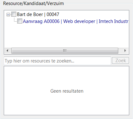 E-mailadres in e-mailbericht is gelijk aan een e-mailadres van een resource