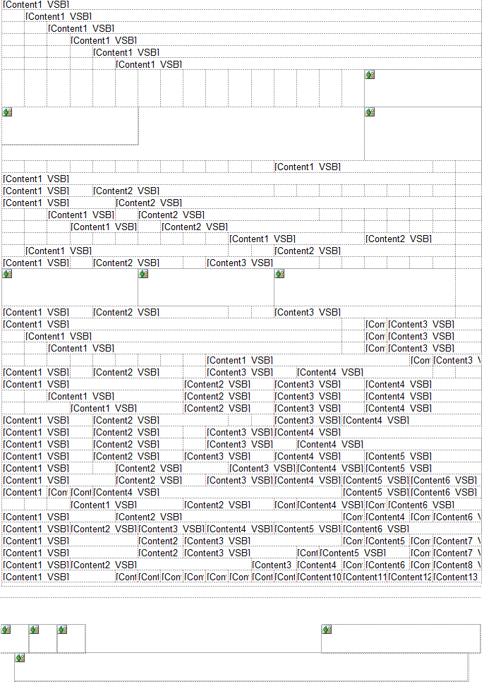 Ontwerp van de flexibele factuurlay-out (standaardrapport) in de ontwikkelomgeving