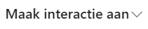 Knop Nieuw in feitenblok Maak interactie aan