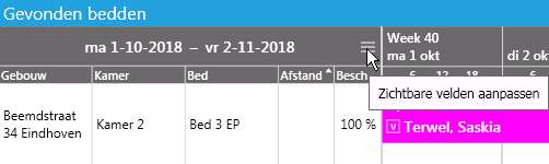 Velden toevoegen aan pagina Huisvesting